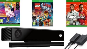 Sensor Kinect 2.0 Xbox One S / One X adapter + Gry