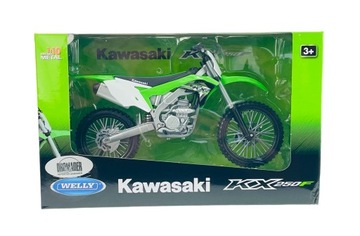 WELLY KAWASAKI KX 250F 1:10 62813 НОВЫЙ