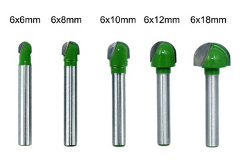 Frez Kulisty Półokrągły Kulowy 12.7mm x7.937mm