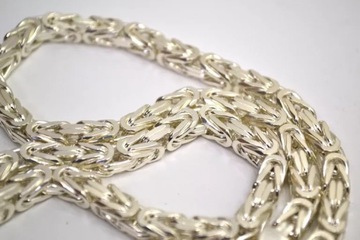 СЕРЕБРЯНАЯ - КОРОЛЕВСКАЯ ЦЕПЬ PR925 120.93G 60СМ