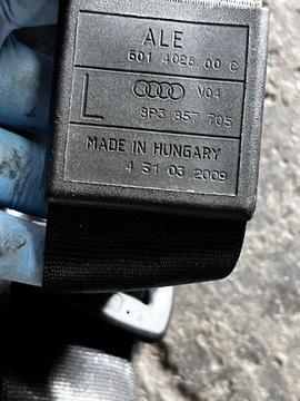 164 AUDI A3 8P0 3D РЕМЕНЬ БЕЗОПАСНОСТИ ПЕРЕДНИЙ ЛЕВ 8P38857705