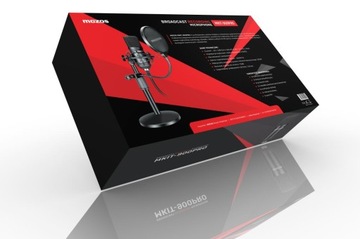 MOZOS MKIT-900PRO USB Компьютерный микрофонный комплект с поп-фильтром на штативе