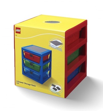 Полка LEGO с ящиками Синий 40950002