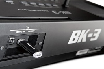 ROLAND BK-3-BK Клавиатура — синтезатор с педалью