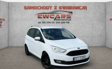 Ford C-MAX II Grand C-MAX Facelifting 1.5 TDCi 120KM 2018 Ford Grand C-MAX 1,5 120km Navi TITANIUM Grzana Kierownica JEDEN WLASCICIEL, zdjęcie 24