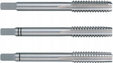 GWINTOWNIKI RĘCZNE M14 14x2,0mm KOMPLET 3szt. HSS