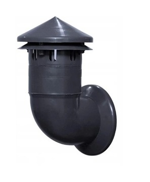 ВЕНТИЛЯТОР FI110 С КОЛЕНОМ И РОЗЕТКОЙ DAKAJ BROWN