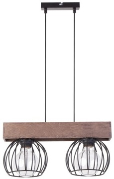 SIGMA Nowoczesna lampa LED MILAN 2 lampa wisząca BRĄZOWY LED