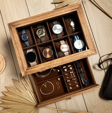 Корпус для часов, деревянная коробка, подарочная коробка, 8 шт. НОВИНКА.