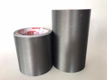 ЛЕНТА ДЛЯ ДЕКОРИРОВАННЫХ ПОЛОС, МАТОВАЯ СТАЛЬ, 5м