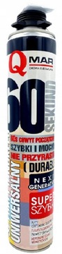 Строительный клей для пены Qmar 60 секунд СУПЕР БЫСТРЫЕ ЛЕСТНИЦЫ ДВЕРИ OSB G-K ОКНА