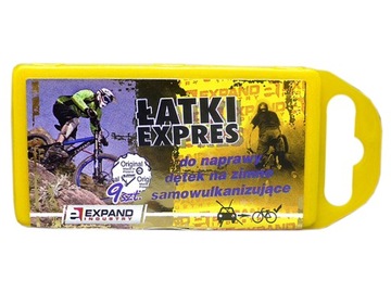 Набор патчей, ремкомплект для ремонта камер велосипеда EXPAND, 9 шт.