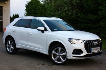 Audi Q3 II SUV 2.0 45 TFSI 230KM 2019 Audi Q3 45 TFSI Quattro 230KM S-Tronic S-Line I Wlasciciel PL Serwisowany, zdjęcie 1