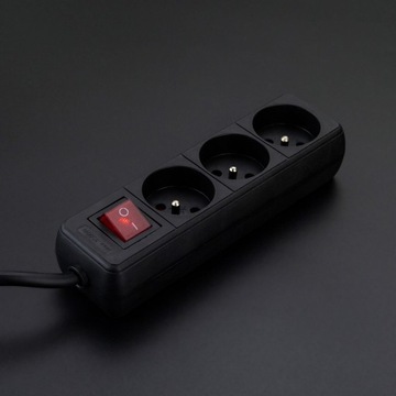 УДЛИНИТЕЛЬ ПИТАНИЯ С ВЫКЛЮЧАТЕЛЕМ 2М