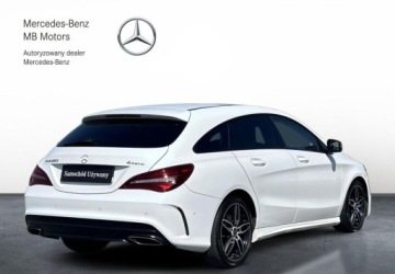 Mercedes CLA C117 Shooting Brake Facelifting 2.0 220 184KM 2018 Mercedes-Benz CLA SalonPL 4Matic AMG Line Kamera Czujniki CarPlay Android, zdjęcie 4