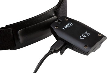 Перезаряжаемый USB-налобный фонарь 180 лм, светодиодный датчик движения