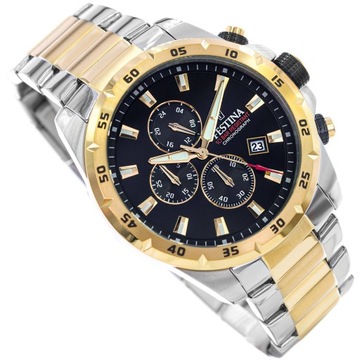 MĘSKI ZEGAREK FESTINA F20562/4 CHRONO SPORT 100M STOPER