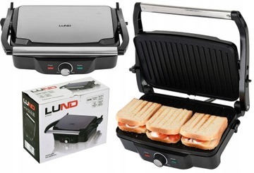 GRIL ELEKTRYCZNY STOŁOWY 1600W, 28*17CM 67458 LUND