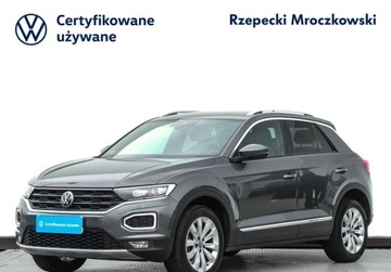 Volkswagen T-Roc I SUV 1.5 TSI ACT 150KM 2021 Volkswagen T-Roc 1.5 TSI 150KM DSG Premium Kamera Cofania Fotele Podgrzewa