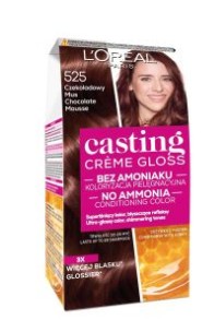 LOREAL CASTING CREME GLOSS 525 CZEKOLADOWY MUS