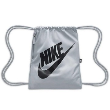 NIKE WOREK SPORTOWY HERITAGE DRAWSTRING BAG DC4245-012 SZARY