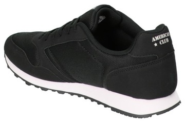 AMERICAN CLUB WT135 LEKKIE ADIDASY BUTY SPORTOWE PÓŁBUTY MĘSKIE CZARNE 43