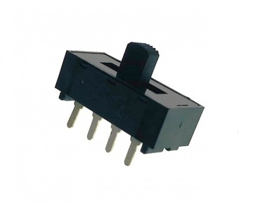 Przełącznik suwakowy 3-pozycyjny - 24x11mm