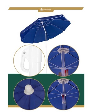 Пляжный зонтик пляж -сад пляж Большой сломанный склад 180 см балконы прочный