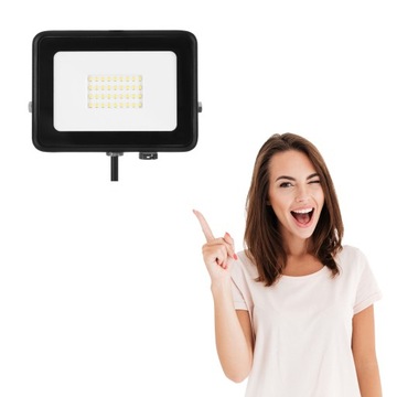Naświetlacz LED SOLIS 30W 2400lm B. neutraln Lampa