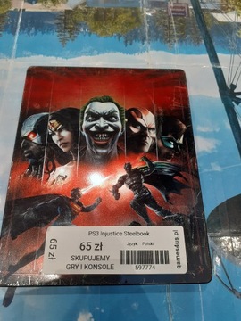 PS3 INJUSTICE PL STEELBOOK / BIJATYKI /