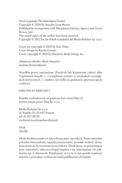 Игры на наследство, том 1–4, Дженнифер Линн Барнс