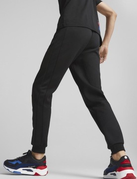 PUMA BMW M MOTORSPORT SPODNIE SPORTOWE DRESOWE MŁODZIEŻOWE MĘSKIE SLIM FIT