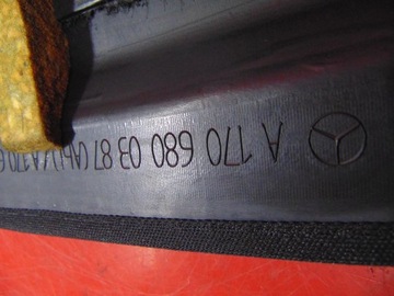 MERCEDES SLK I R170 170 W170 96- DESKA ROZDĚLOVAČE KONZOLA KOKPIT EVROPA