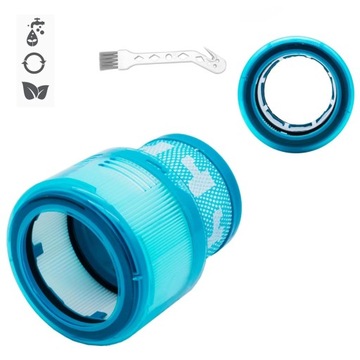 ВАКУУМНЫЙ ФИЛЬТР ДЛЯ ПЫЛЕСОСА DYSON V11 V15 Animal Absolute 3 шт. + ЩЕТКА