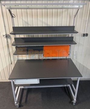 Stanowisko e-commerce LED Blacha perforowana FV