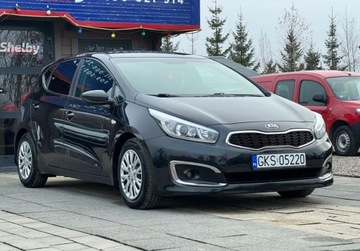 Kia Ceed II Hatchback 5d Facelifting 1.6 CRDi 110KM 2016 Kia Ceed 1.6CRDI 110KM LIFT Led Klimatronik Tempomat Stan Bdb Zarejestrowa, zdjęcie 15