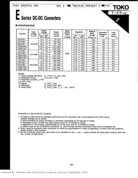 ВОЕННЫЙ ПРЕОБРАЗОВАТЕЛЬ 5В +/-15В ТОКО