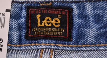 LEE spodnie HIGH jeans MOM STRAIGHT _ W28 L30