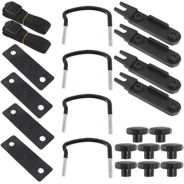 КРЕПЛЕНИЕ БАГАЖНИКА ПОПЕРЕЧИНЫ НА КРЫШЕ АВТОМОБИЛЯ