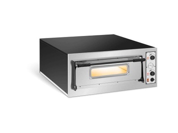 JEDNOKOMOROWY PIEC DO PIZZY 6x32cm 7200W SZAMOT