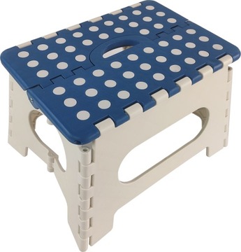 STOŁEK ANTYPOŚLIZGOWY SKŁADANY TABORET DRABINKA