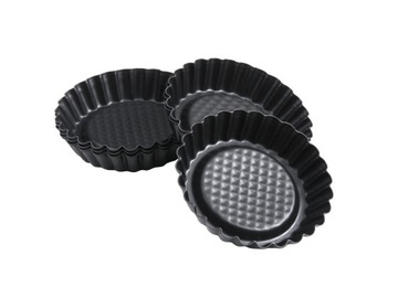 Foremki do tarty mini tartaletki babaczek Fackelmann 6 sztuk/10 cm Zenker