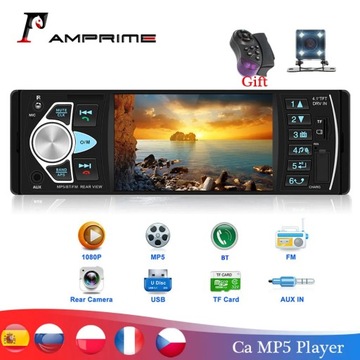 Автомобильный радиоприемник с 8-ю стилями AMPrime IR 4022D 4.1 USB AU