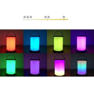 ПОРТАТИВНЫЙ СВЕТОДИОДНЫЙ НОЧНОЙ СВЕТ СЕНСОРНЫЙ RGB НАСТОЛЬНАЯ ЛАМПА ДЛЯ ДЕТСКОЙ СПАЛЬНИ
