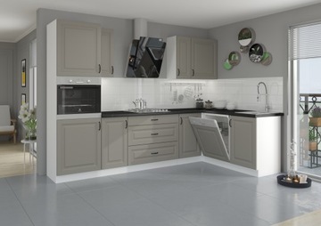 Кухонный шкаф-витрина 40х90 см CLAYGREY SPRING