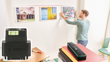 ЛАЗЕРНЫЙ ДАЛЬНОМЕР ZAMO 4 BOSCH + ЛАЗЕРНЫЙ УРОВЕНЬ, дальность 25 метров