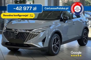 Nissan Qashqai III 2025 Nissan Qashqai Polski Salon BOSEHead-UpLeasing 1.3 Hybryda 158KM