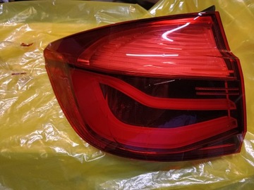 BMW 3 F30 LEWA LAMPA TYŁ LED LIFT 16-18 ORYGINAŁ