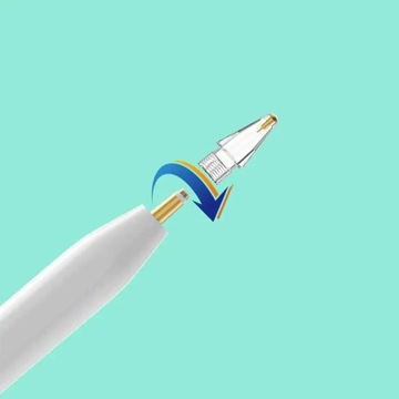 Запасной металлический наконечник для стилуса, запасной наконечник карандаша для Apple Pencil 1st/2nd