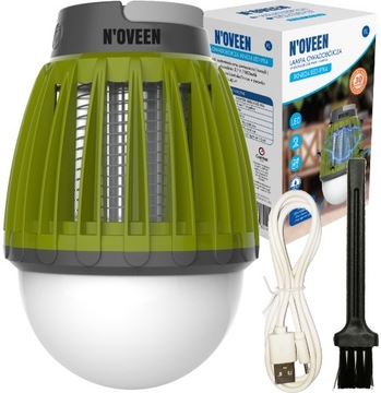 LAMPA OWADOBÓJCZA KOMARY MUCHY IPX4 AKUMULATOR